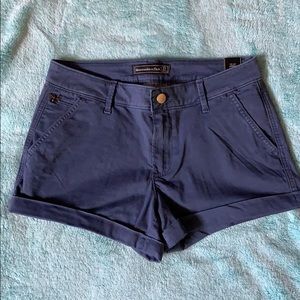Abercrombie Navy Chino Shorts
